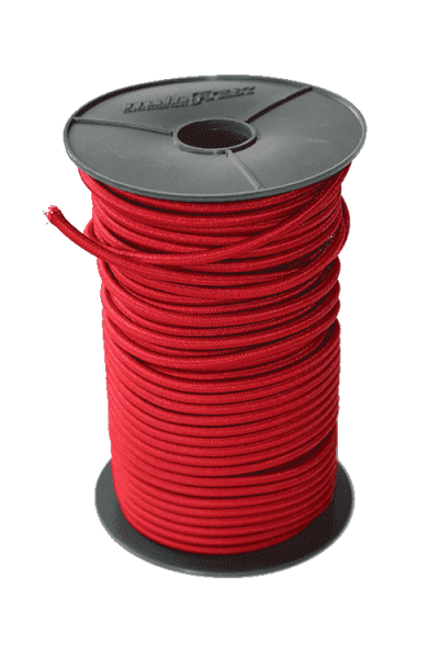Corde à expansion 6mm - Rouge 100 mètres - Polyéthylène Monoflex